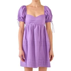 Cheapest 🎉 ENGLISH FACTORY 👩 women Pleated Detail Puff Sleeve Mini 👗 Dress ⭐ -Cheap Buddylove Store 00be3d370a38446eb290941e40a7a52b 72d743cb 3bfb 44e2 b32a 7d330d3139f7 1080x