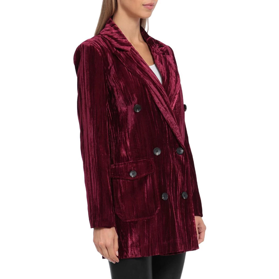 Promo ๐ฅ Bagatelle Petites ๐ฉ Womens Velvet ๐ Dressy Double-Breasted Blazer ๐ฅ 2 Promo ๐ฅ Bagatelle Petites ๐ฉ Womens Velvet ๐ Dressy Double-Breasted Blazer ๐ฅ - Image 2