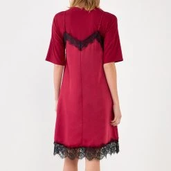 Brand new 🥰 English Factory 👩 women Jersey Knit Satin 👗 Dress ✨ -Cheap Buddylove Store 11052636306748ed900d3241e483e2dc c65ac3df d8ef 4665 b287 3a5f209f1b08 1080x