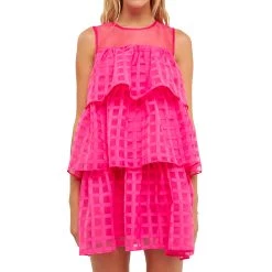 Top 10 🌟 ENGLISH FACTORY 👩 women Organza Gridded Tiered Sleeveless Mini ⌛ -Cheap Buddylove Store 1f2bedc005b94d72b786dd1a56aa7adc 70b37442 69ff 4ac3 96bd 06fb23c09059 1080x