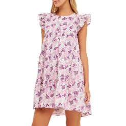 Brand new 🔥 ENGLISH FACTORY 👩 women Floral Printed Babydoll mini 🔥 -Cheap Buddylove Store 22571f98f35643489772c4faa173a7ef 164e5b2a 8ac6 49a2 abf2 81feca53c692 1080x