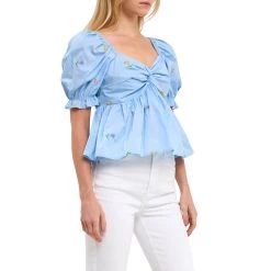 Best Sale 🤩 English Factory 👩 women Multi Floral Embroidery Top 🤩 -Cheap Buddylove Store 29d516b97eb446408fce241693c5c33e ad42b9a1 9615 4c6b a3e3 d746cc2948dc 1080x