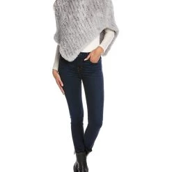 Buy ๐ women Surell Accessories Knit Poncho โญ