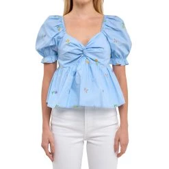 Best Sale 🤩 English Factory 👩 women Multi Floral Embroidery Top 🤩 -Cheap Buddylove Store 327dc1a7df82437aa0eaf1d06b4ded14 1e82ae2d 790d 4426 b96b c6a988d90a15 1080x