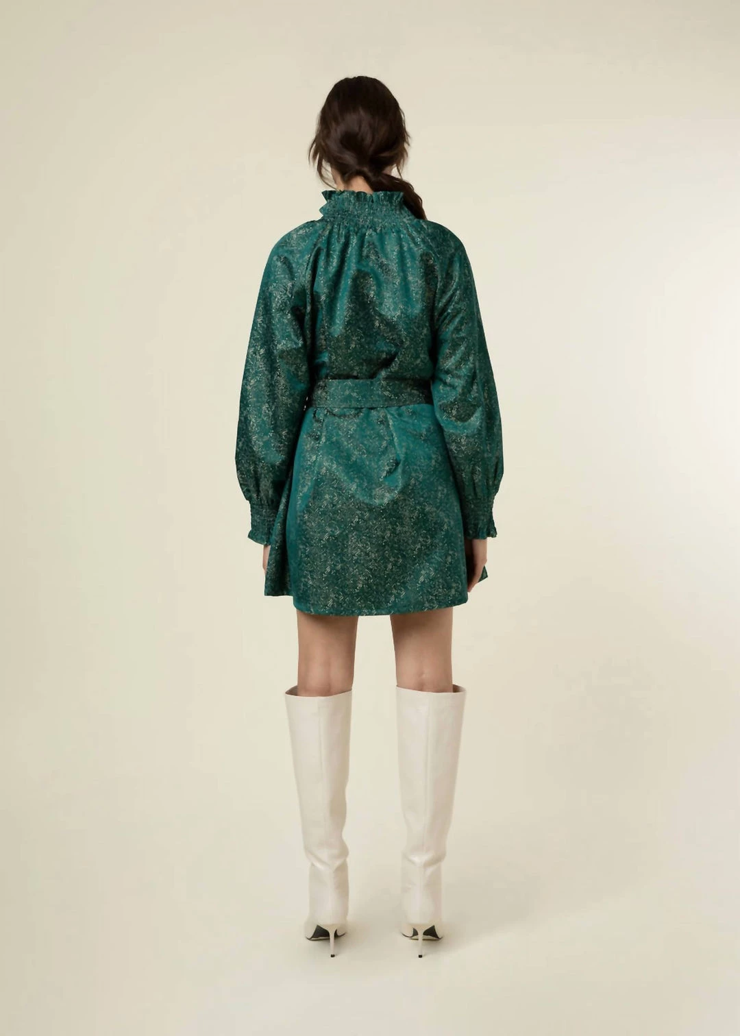 Cheapest π₯° Frnch π© women Gally π Dress in Green π 2 Cheapest π₯° Frnch π© women Gally π Dress in Green π - Image 2