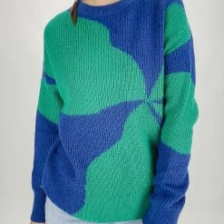 Brand new 🔥 Frnch 👩 women Gislene Sweater in Blue 🛒