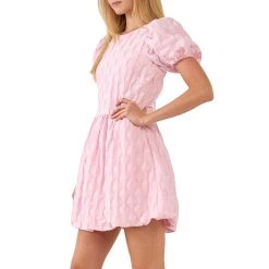 Cheap ✔️ English Factory 👩 women Textured Balloon Mini 👗 Dress 🌟 -Cheap Buddylove Store 42fa52a4012144ada0f855ee382d7577 1bb2abff 8a1c 4f07 b2c8 194ea99e590e 1080x