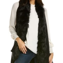 Promo 🎁 women Surell Accessories Draped Vest 💯