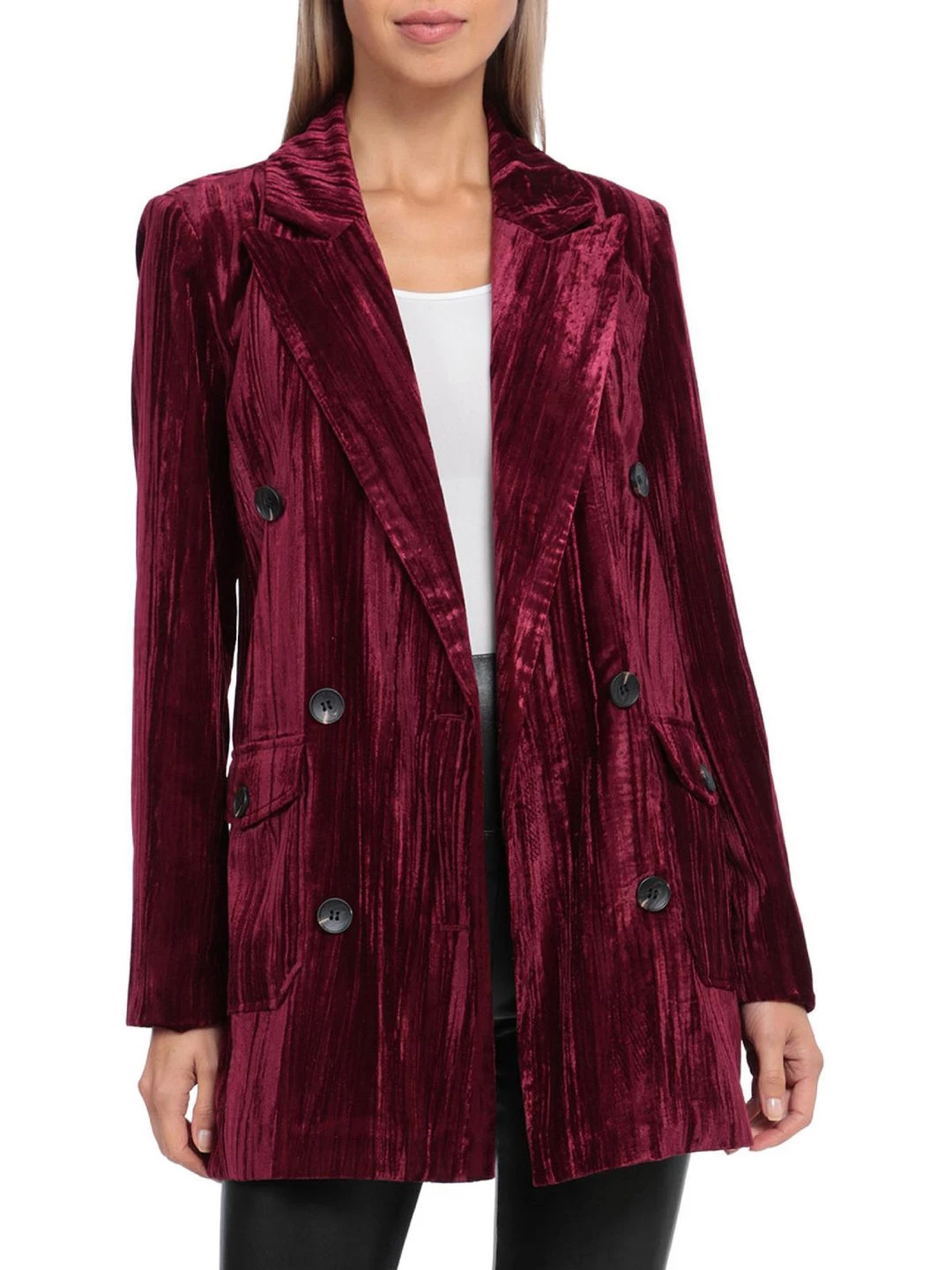 Promo ๐ฅ Bagatelle Petites ๐ฉ Womens Velvet ๐ Dressy Double-Breasted Blazer ๐ฅ 1 Promo ๐ฅ Bagatelle Petites ๐ฉ Womens Velvet ๐ Dressy Double-Breasted Blazer ๐ฅ