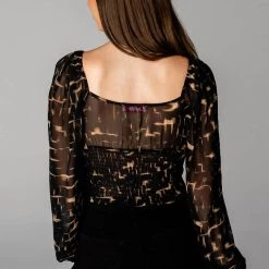 Promo 🛒 Buddylove 👩 women Isabelle Smocked Crop Top in Java 🔥 -Cheap Buddylove Store 7391ca4ee0b64bc7a9c4b6ae52c49597 1080x