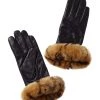 Top 10 ❤️ women Surell Accessories Cashmere-Lined Leather Gloves 👍