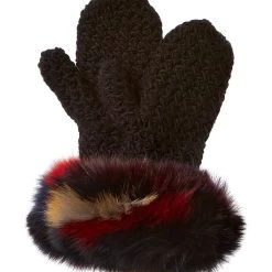 Best Sale 🌟 women Surell Accessories Fleece-Lined Knit Mittens ⭐