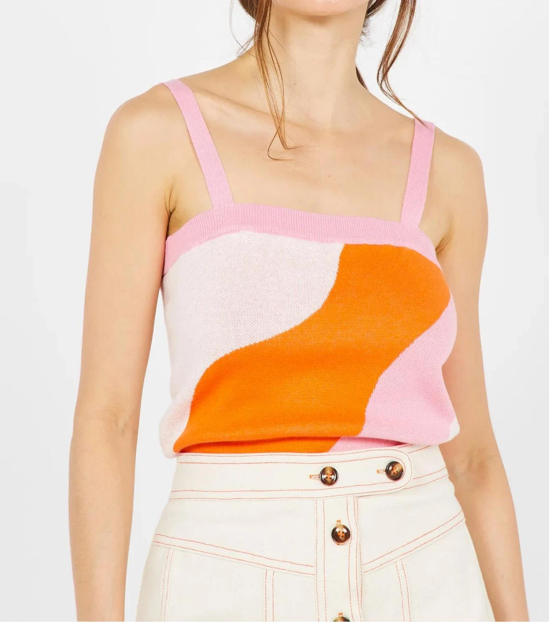 Wholesale ❤️ Frnch 👩 women Tory Knit Top in Rose 🔥 1 Wholesale ❤️ Frnch 👩 women Tory Knit Top in Rose 🔥