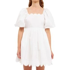 Outlet ✔️ ENGLISH FACTORY 👩 women Scalloped Detail 👗 Dress ❤️ -Cheap Buddylove Store 91fd9382f3bf47bdb64faea5d78abfa1 8779d06e e093 4115 a237 9da751a9a742 1080x