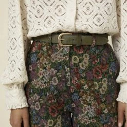 Outlet 👍 Frnch 👩 women Tiffany Shorts in Forest Green ⭐