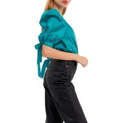 Budget ✔️ ENGLISH FACTORY 👩 women Bow Banded Puff Sleeve Blouse 🔥 6 Budget ✔️ ENGLISH FACTORY 👩 women Bow Banded Puff Sleeve Blouse 🔥 -Cheap Buddylove Store 96ebd47016234597ab3b821f65dda5d9 a561d7d4 46ba 4b96 b391 c1d912904ef9 1080x