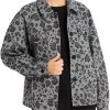 Promo 🎉 Bagatelle 👩 Womens Animal Print Collared 👚 Shirt Jacket 🌟