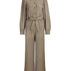 New ⭐ Frnch 👩 women Dominique Jumpsuit in Khaki 😍 -Cheap Buddylove Store abc2b8b0d8f54de5923cfd1c992b6ed9 1080x
