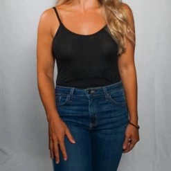 Buy 🔔 Buddylove 👩 women Uma Tank Body Suit in Black ✔️