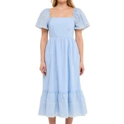 Deals 👍 English Factory 👩 women Embroidered Midi with Scalloped Hem 💯 -Cheap Buddylove Store b37f0d1103264260955dee00213ddd3c 1080x