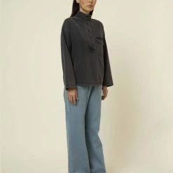 Coupon 🤩 Frnch 👩 women Solaine Woven Top in Anthracite ✔️ -Cheap Buddylove Store c2f2bfa78a8944428dbc93bc0273a3e7 ec0575e3 7aa6 4931 91ac 63f346239c25 1080x