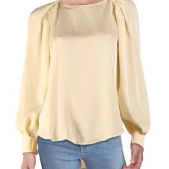 Budget ⌛ English Factory 👩 Womens Balloon Sleeve Office Wear Camisole Top 😍