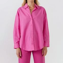 Deals 🤩 English Factory 👩 women Oversized Linen 👕 Shirts 😍 -Cheap Buddylove Store cf24e354c9d0493ea961a728643e3579 1080x