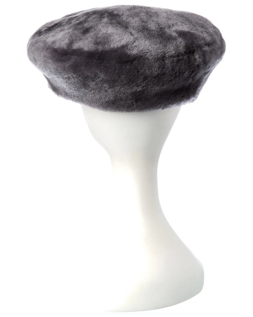 Promo ❤️ women Surell Accessories Shearling Beret ✨ 2 Promo ❤️ women Surell Accessories Shearling Beret ✨ - Image 2
