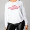 Best deal ⭐ Buddylove 👩 women Holly Dolly 🎅 Christmas Sweatshirt in White ⭐