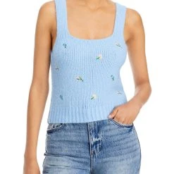 Best deal 😍 English Factory 👩 Womens Floral Embroidered Tank Top 🎉 -Cheap Buddylove Store e18cfe19f4054cb3a1ad43bd7bade003 1080x
