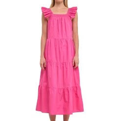 Top 10 🥰 ENGLISH FACTORY 👩 women Ruffle Detail Midi 👗 Dress 🔥 -Cheap Buddylove Store e23521c7a230438f9773fb537a293510 5f67d957 71f0 4ad8 9cf8 05a85b14b6ff 1080x