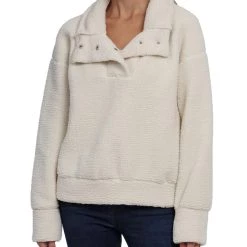 Wholesale 💯 Bagatelle 👩 Womens Fleece Snap Pullover Sweater 🥰