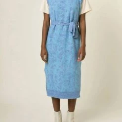 Outlet ๐ Frnch ๐ฉ women Peura ๐ Dress in Blue โ