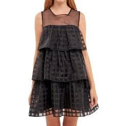 Discount ๐ฅฐ ENGLISH FACTORY ๐ฉ women Organza Gridded Tiered Sleeveless Mini ๐ 7 Discount ๐ฅฐ ENGLISH FACTORY ๐ฉ women Organza Gridded Tiered Sleeveless Mini ๐ -Cheap Buddylove Store f734d11cf0d34829978ab67b0a4cac97 13636220 26ae 4b5d aaf4 69d4d52f0306 1080x