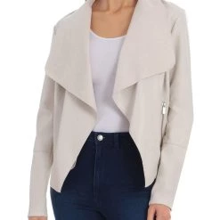 Cheap ❤️ Bagatelle 👩 Womens Fall Faux Leather Motorcycle Jacket 🔥